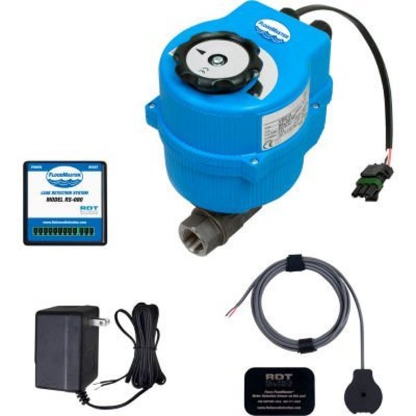Reliance Detection Technologies FloodMaster Total Water Main Shutoff - 2" NPT Full Port Lead-Free Valve RS-080-2